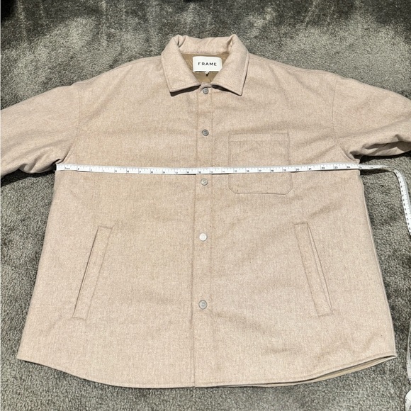 Frame Wool/Cashmere Overshirt - Picture 4 of 5